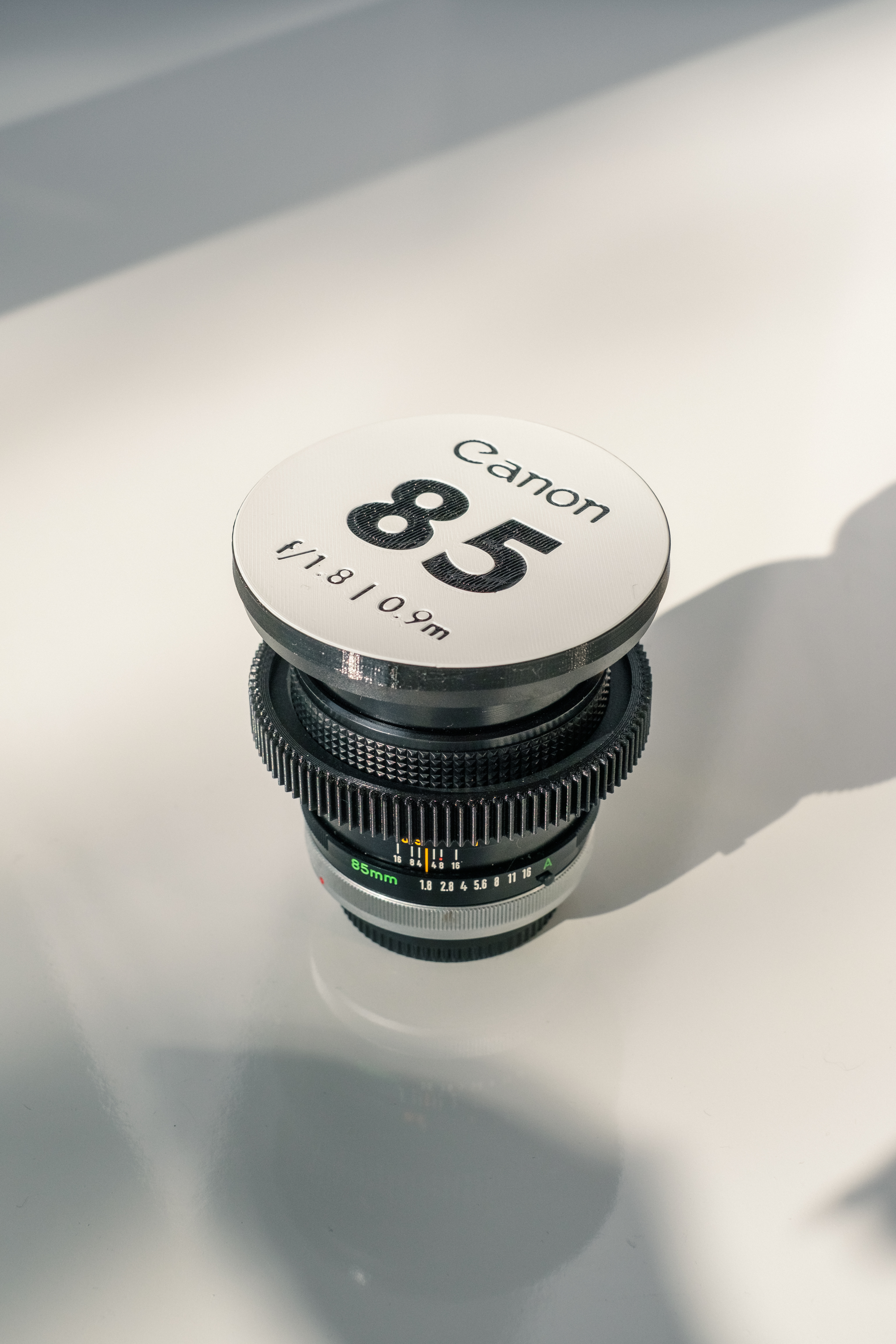 Customizable Camera Lens Cap