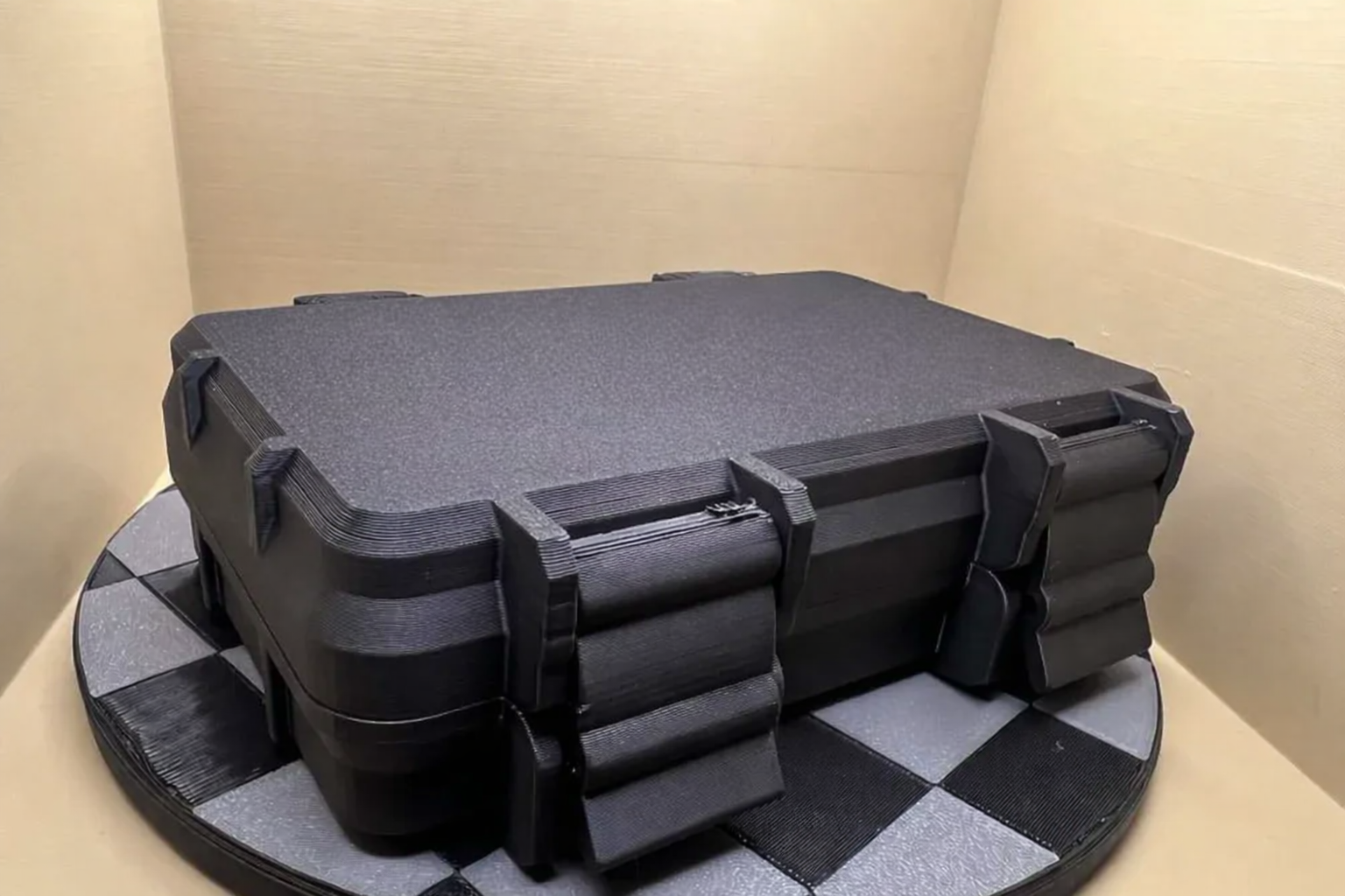 Scalable print in place storage  box 3D model