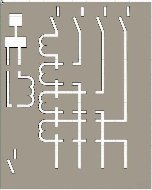 Electronic Templates/Elektronik Schablonen RCD/MS-Schalter/Schütz Kontaktspiegel