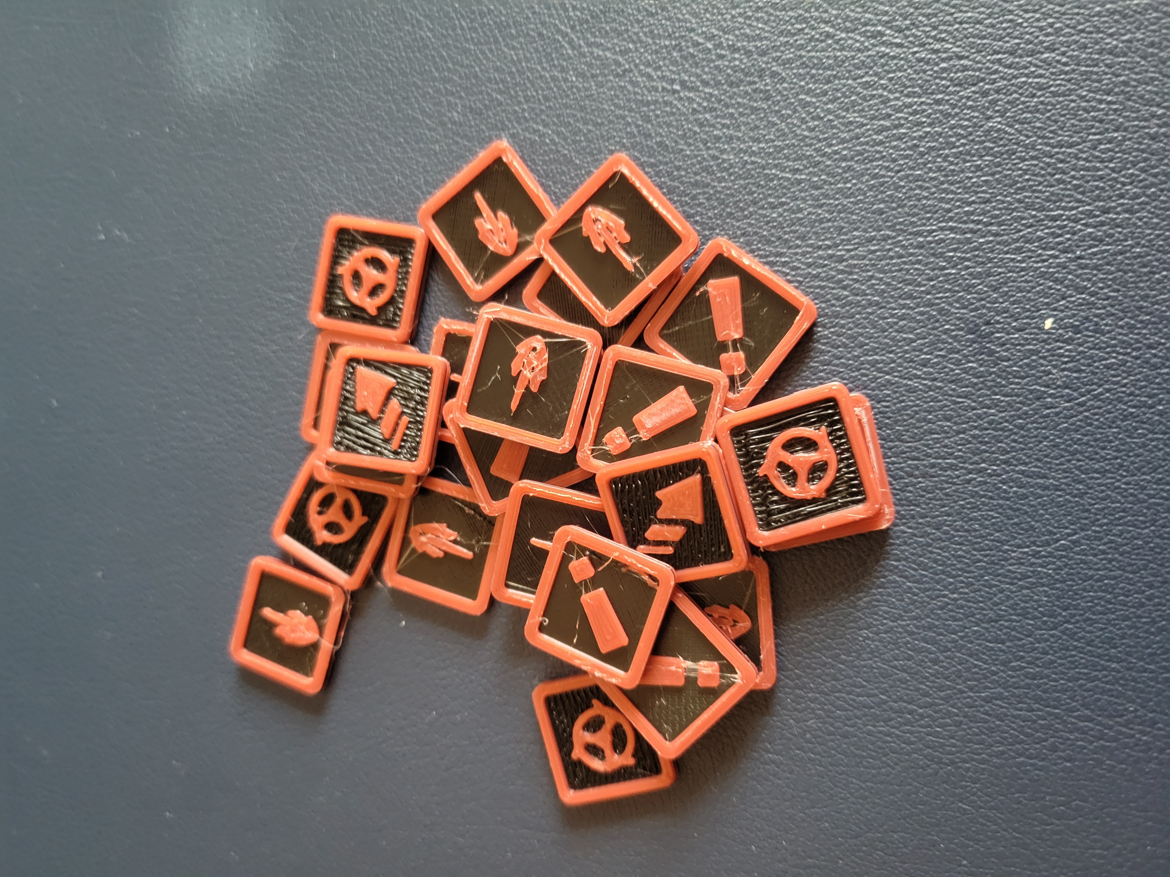 X-Wing TMG Red Double Sided Tokens