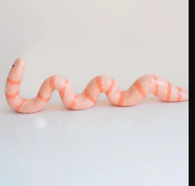 Worm Paintbrush Holder