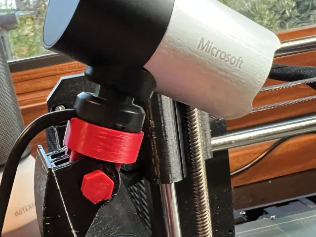 Two-Prong GoPro Mount for Microsoft Lifecam