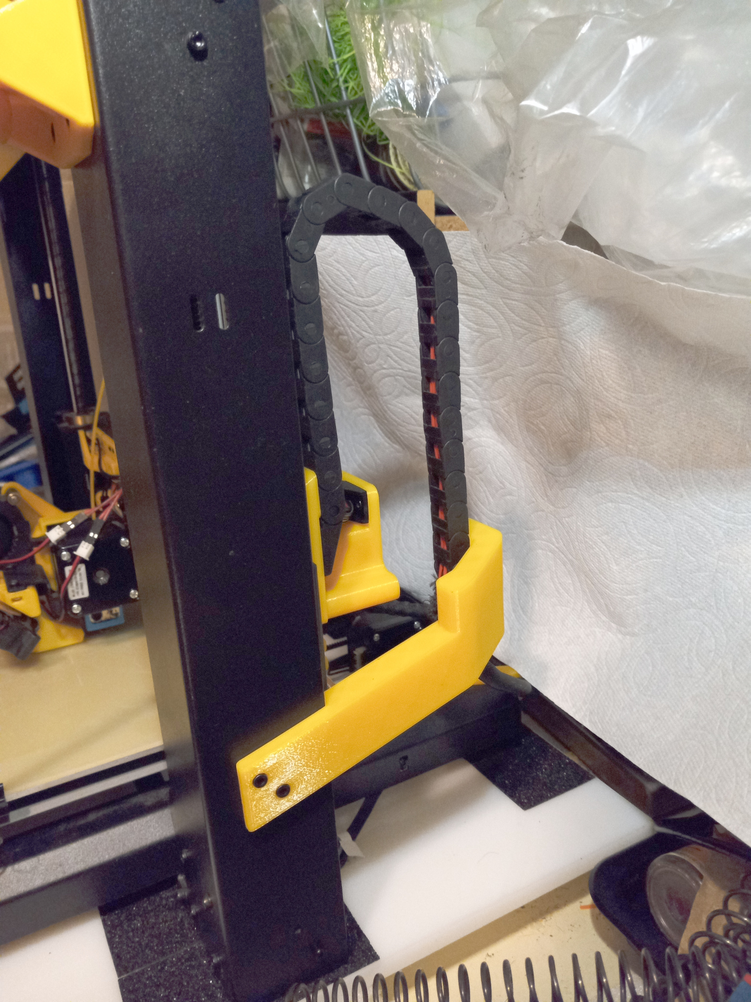 MonoPrice Maker Select V2 / Wanhao Duplicator I3. Cable Chain Guides