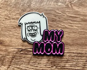 Regular Show - Muscle Man Magnet (8x3mm magnet) UPDATED