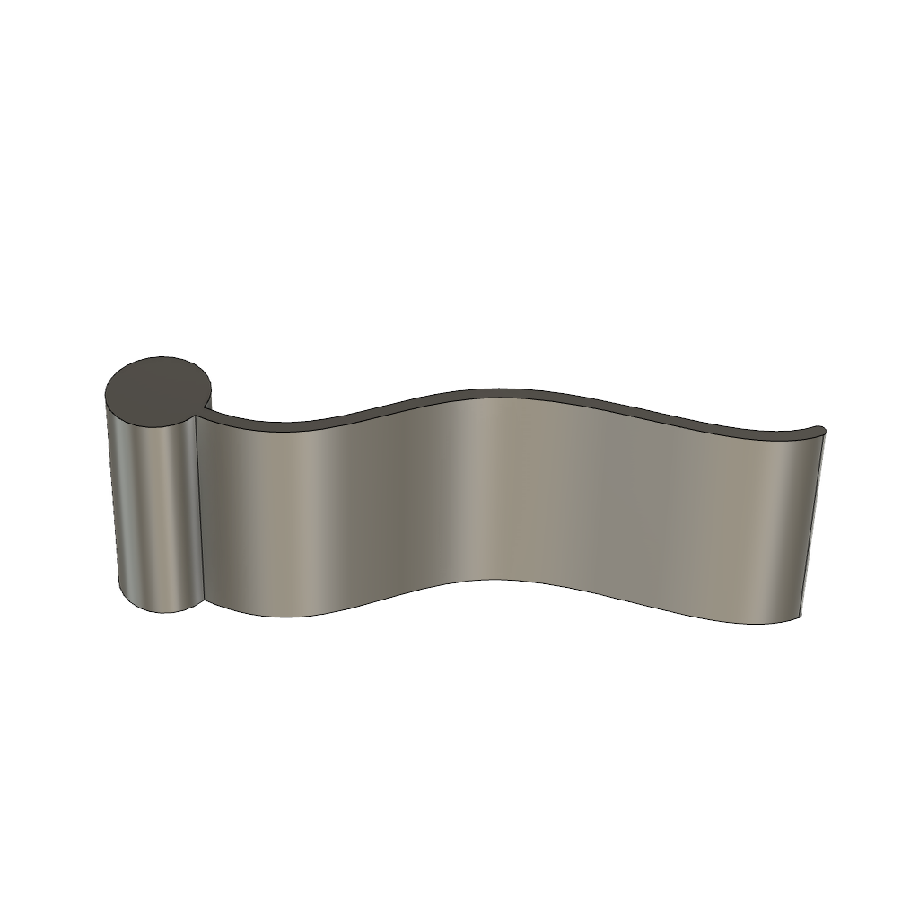 Flag - Dowel End Mounting