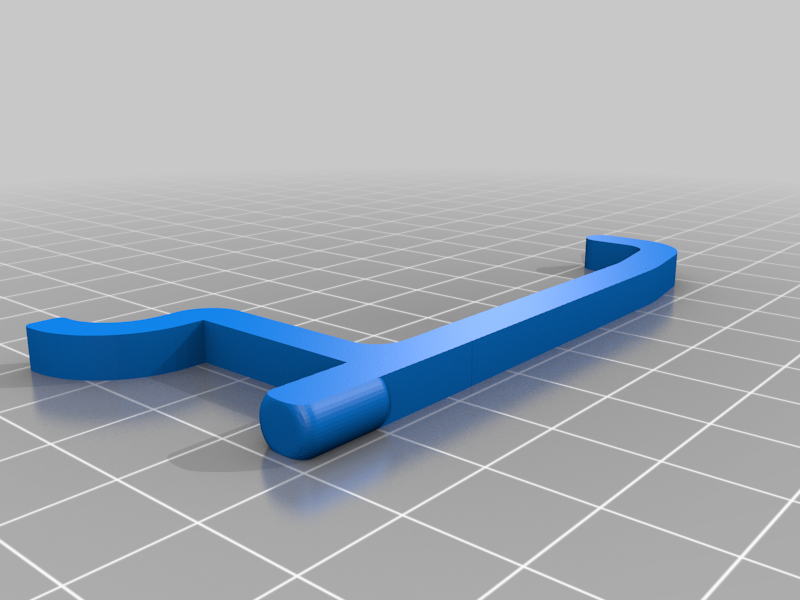 Extended Pegboard Hook by CSUM Makerspace Download free STL model