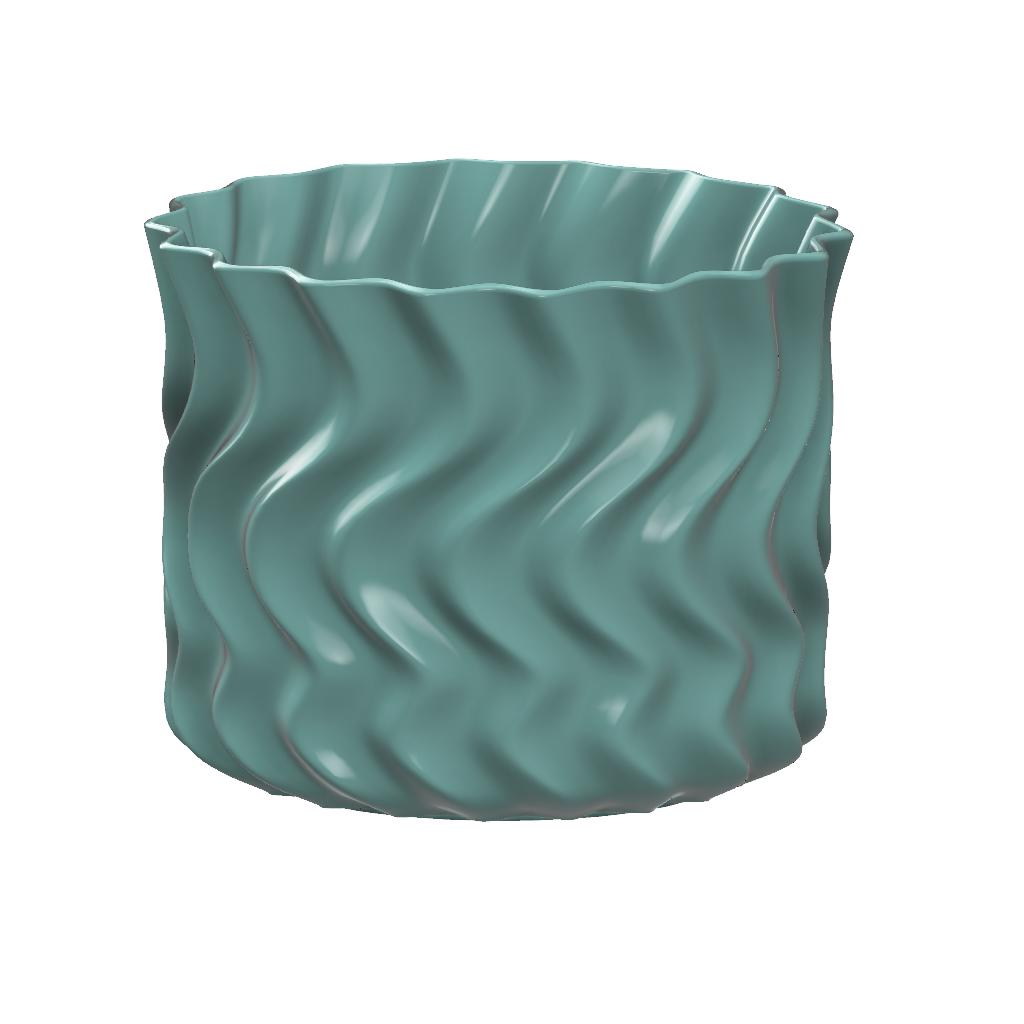 Dynamic  contemporary  vase