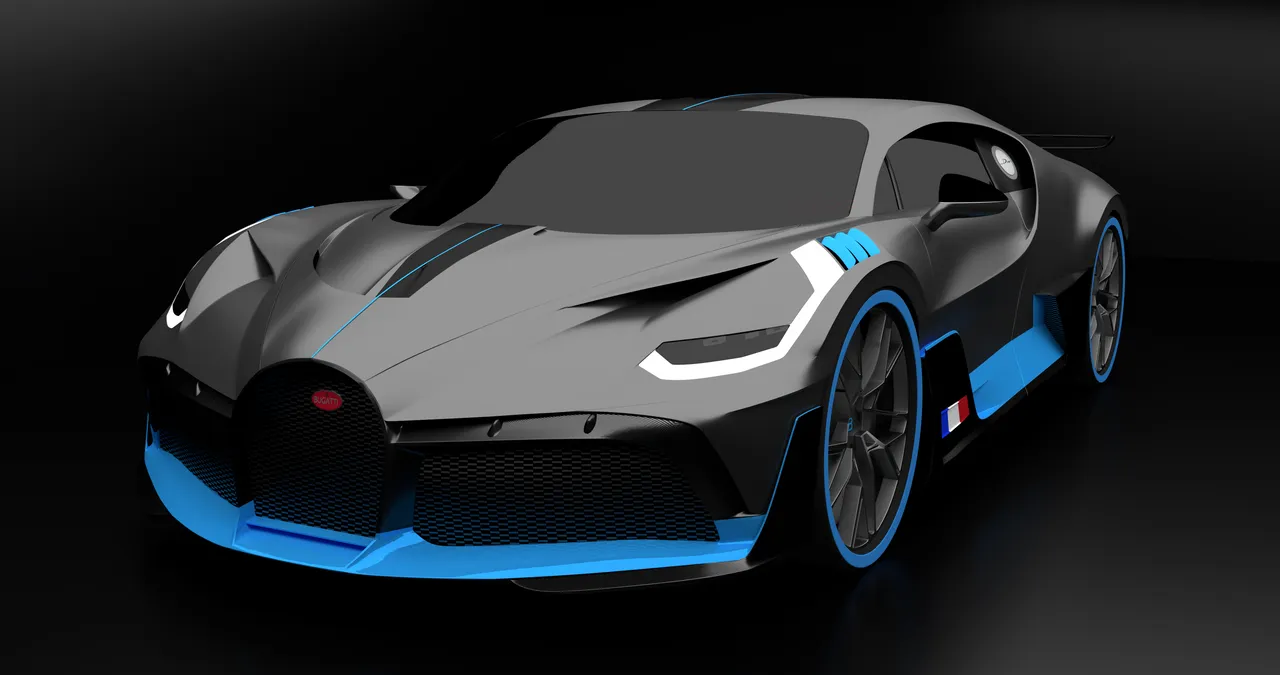 Kostenloses | STL-Modell von Shadowcraft Divo Bugatti Designs herunterladen