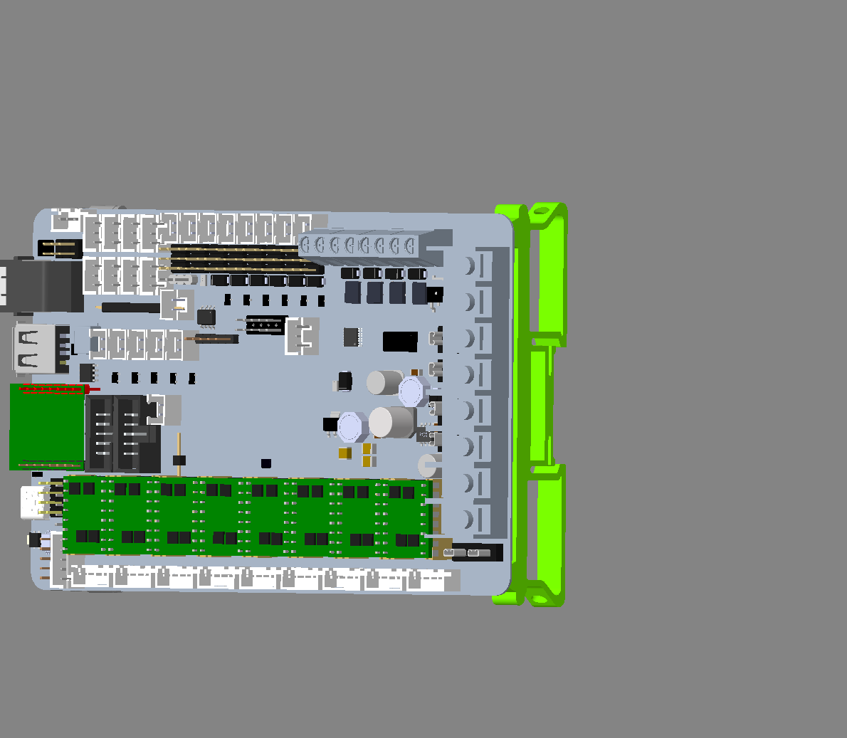 DINRAIL mount Octopus-V1.1