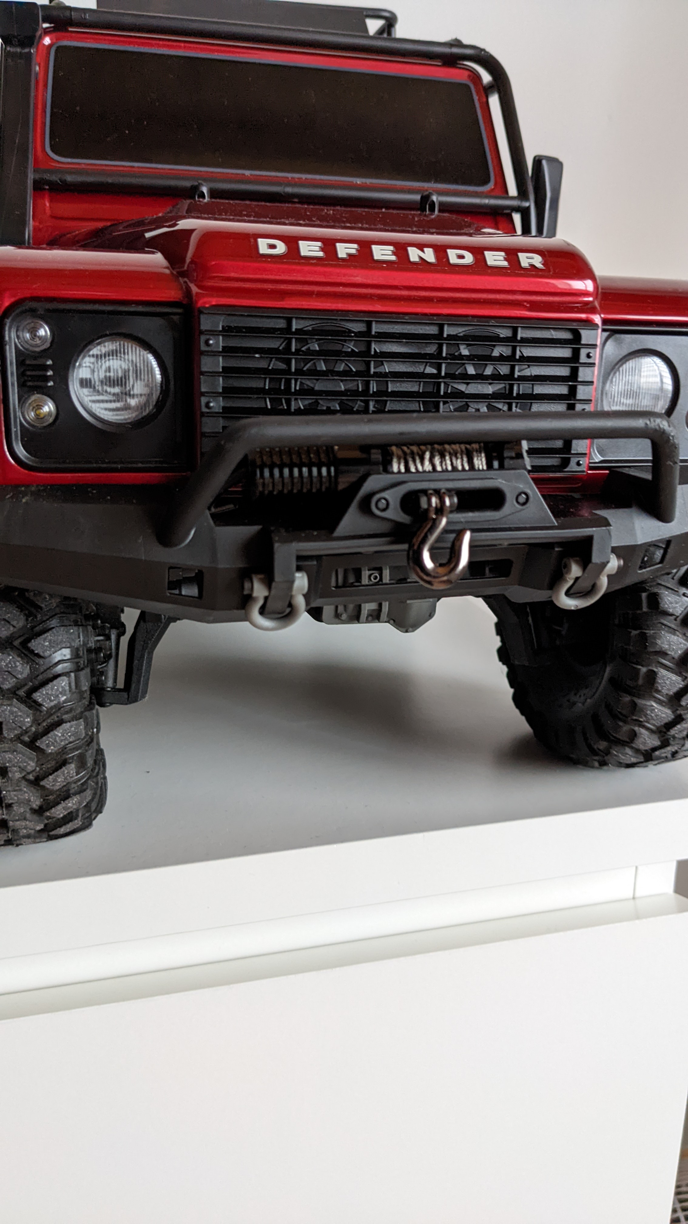 TRX4 Defender Winchplate for Traxxas