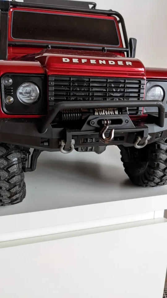 TRX4 Defender Winchplate for Traxxas by MS_Manufacturing