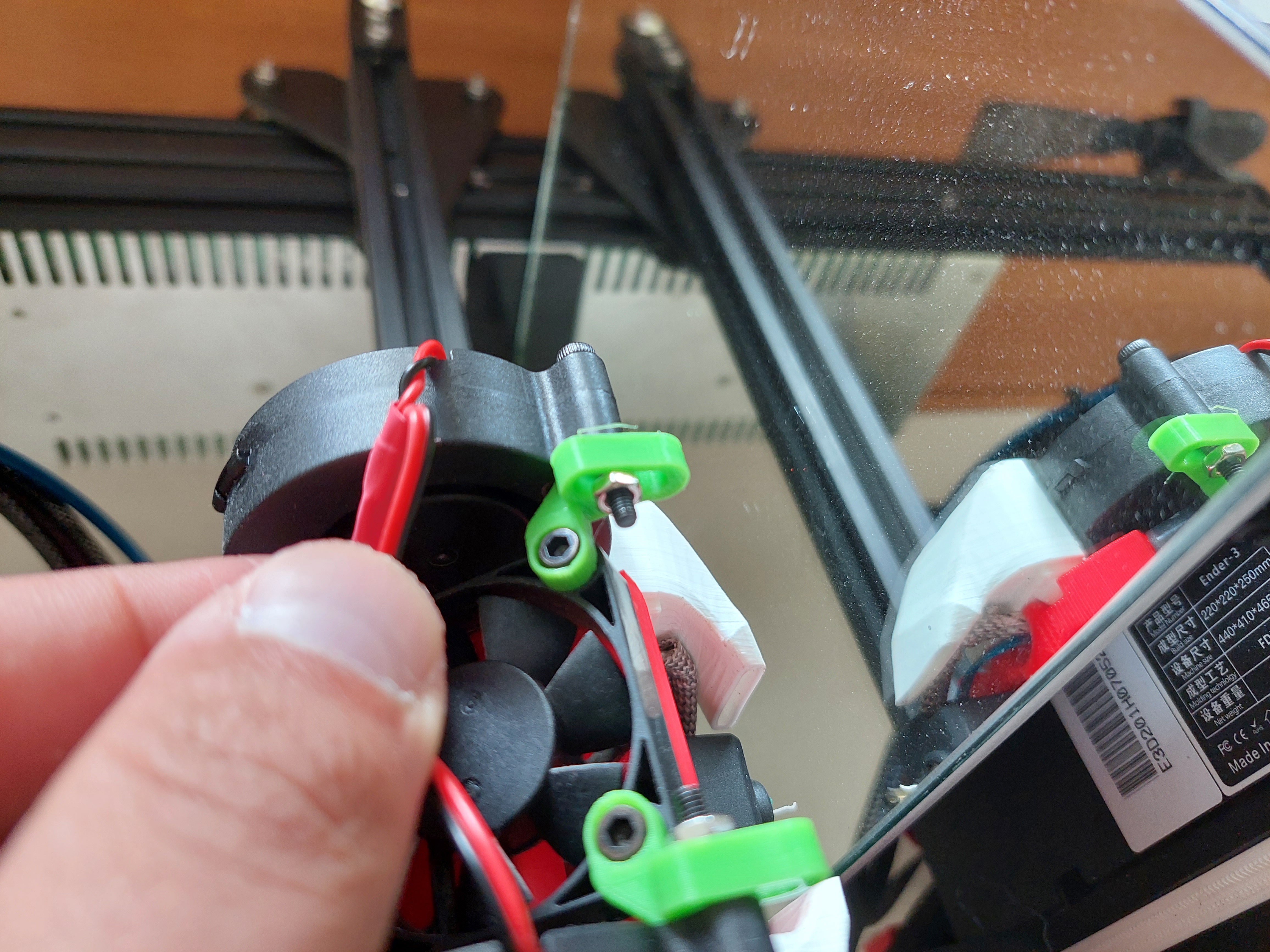 Fan stabilizer for Hero Me