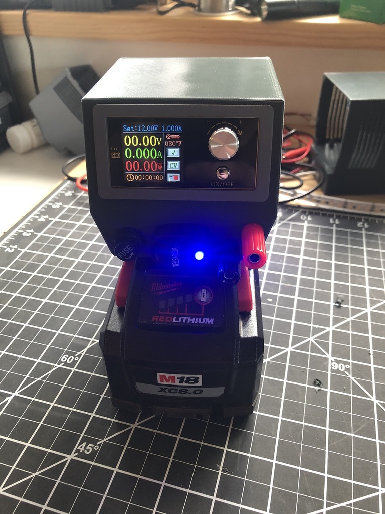 Milwaukee M18 or Makita 18v Regulated DC Power Supply