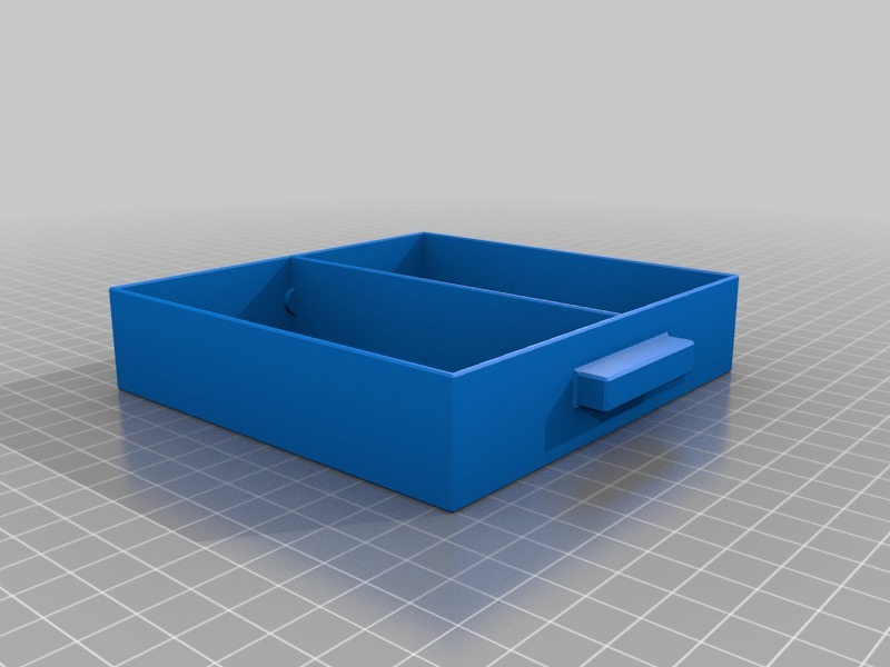 Ender 3 Double Drawers Left and Right using all in one rear case. by ...