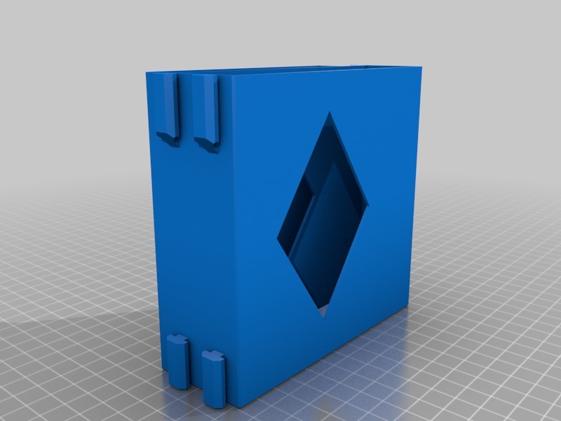Ender 3 Double Drawers Left and Right using all in one rear case. by ...