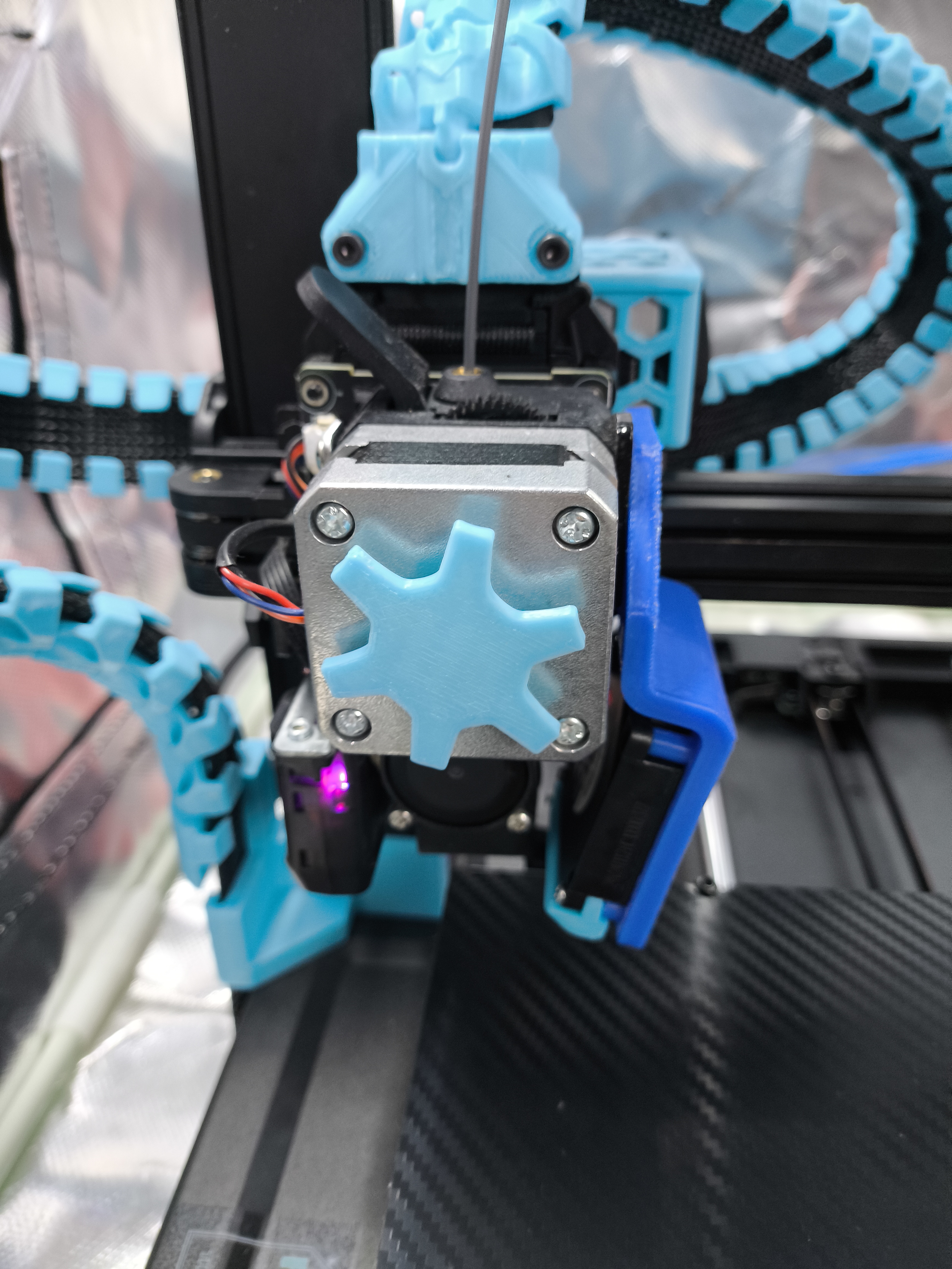 Ender 3 V3 SE Extruder Rotor Visualizer