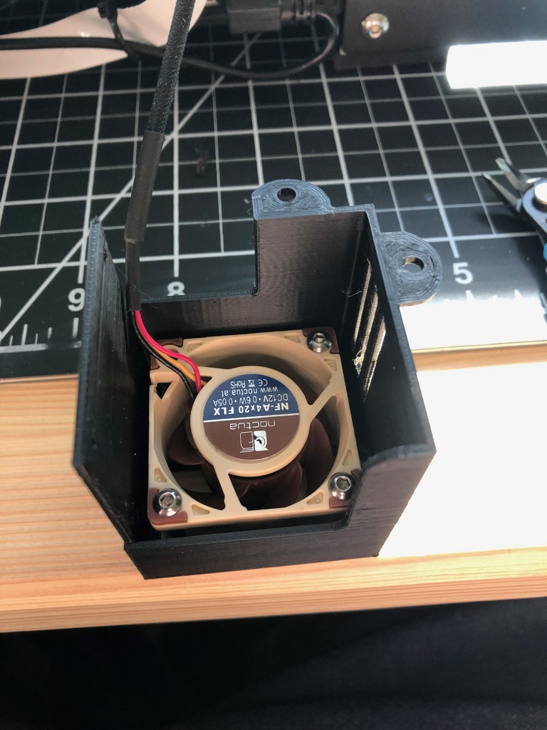 Ender 3 Noctua NFA4x20 FLX stock type hot end by PotatoGambit