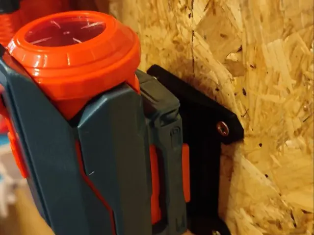 NERF Rail scope, tripod, etc wall mount