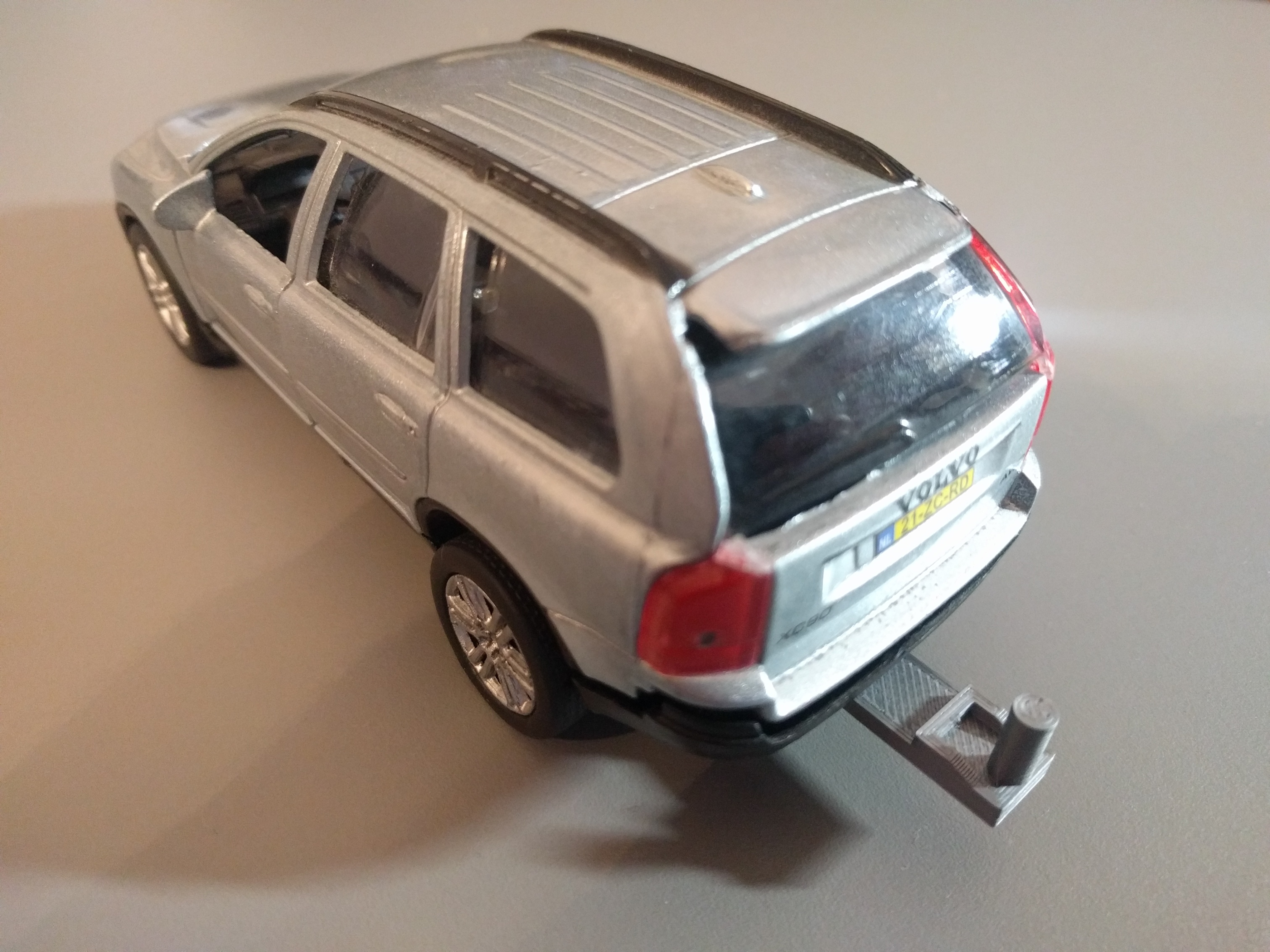 Trailer Hitch for car models (scale 1:34)