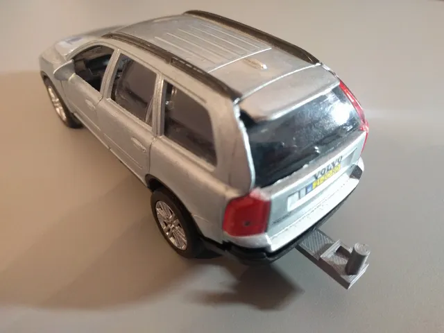 Trailer Hitch for car models (scale 1:34)