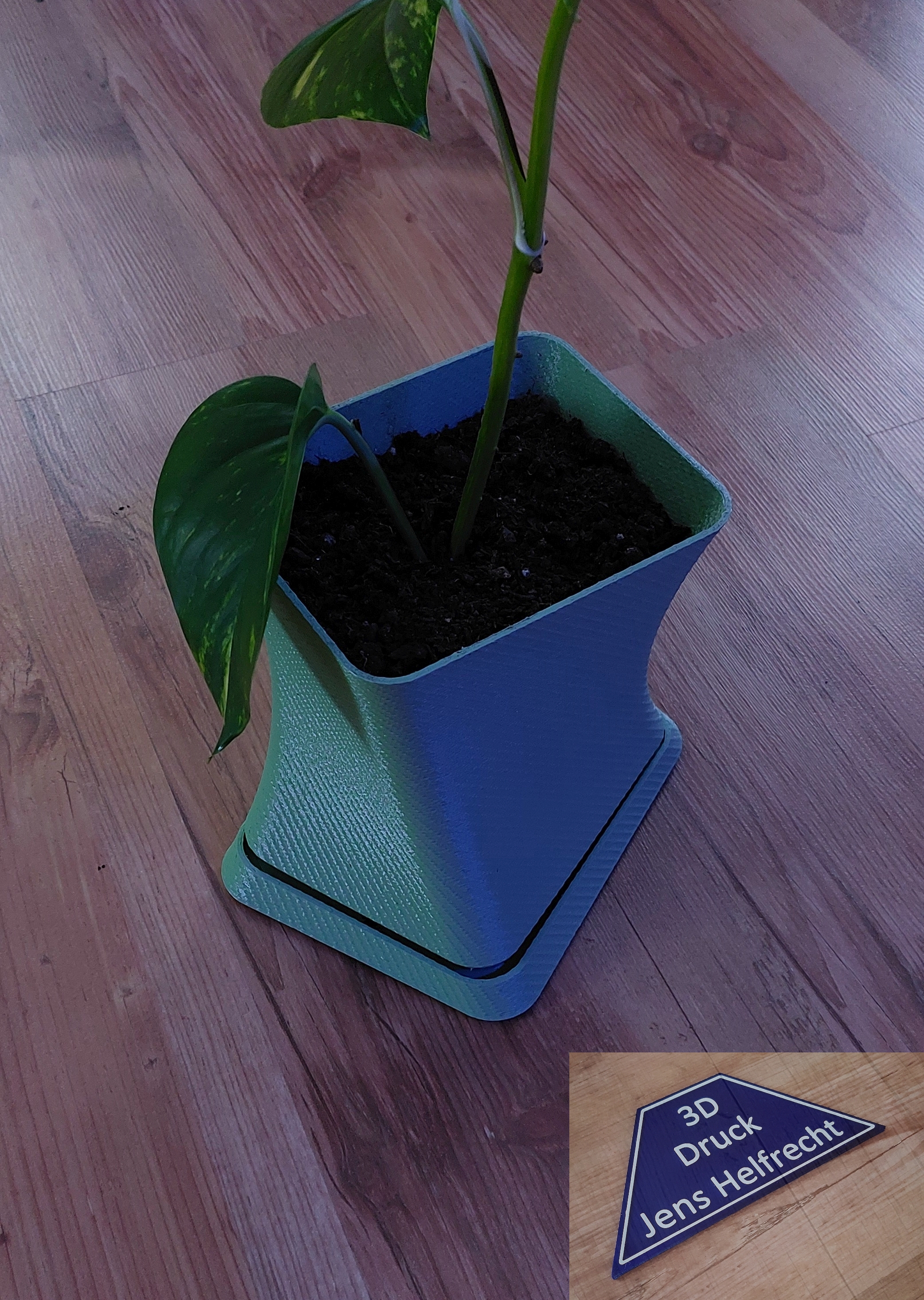 Twisted Plant Pot