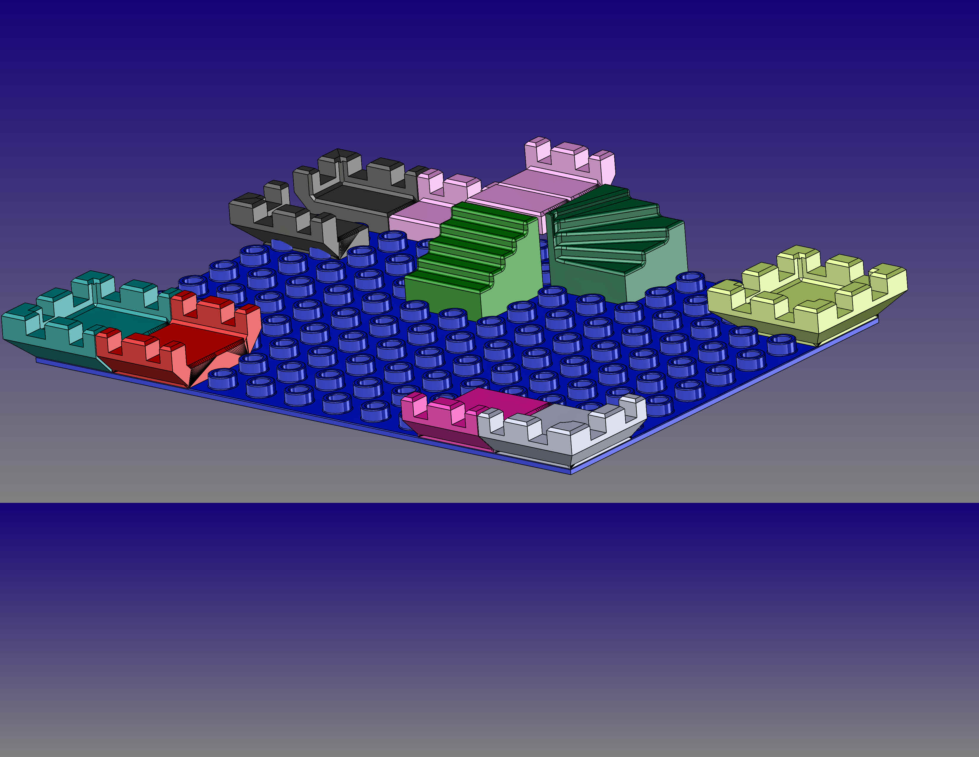 Duplo Castle Parts