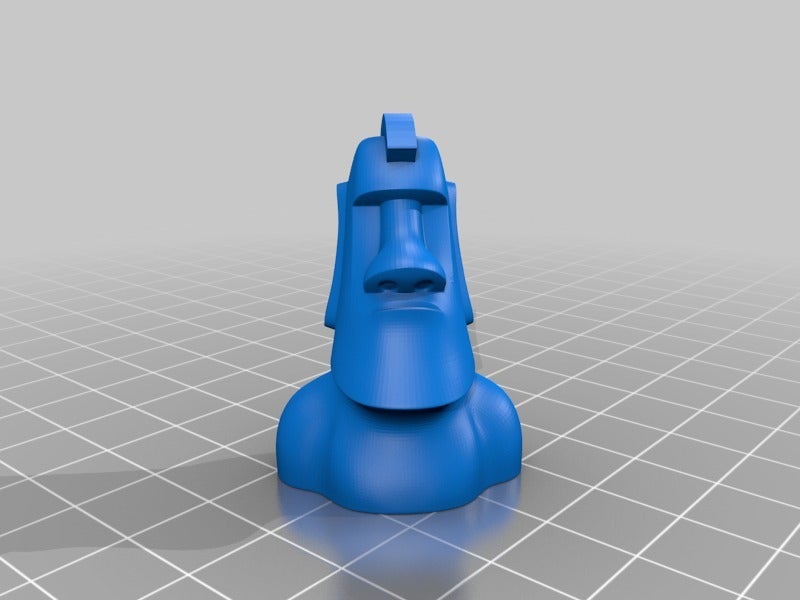 Miniatura 6 do modelo 3D Moai Chess Set