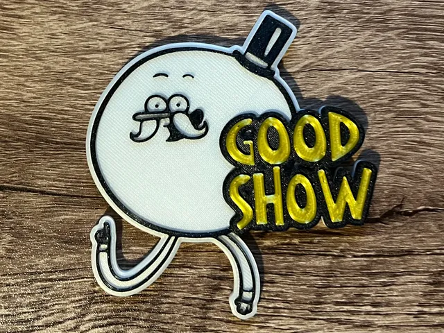 Regular Show - Pops Magnet (8x3mm magnet) UPDATED