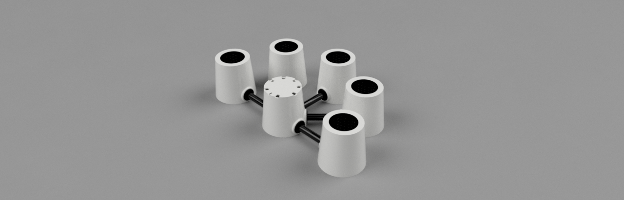 Miniatura 7 do modelo 3D Desktop Hydroponic System | Modular RDWC