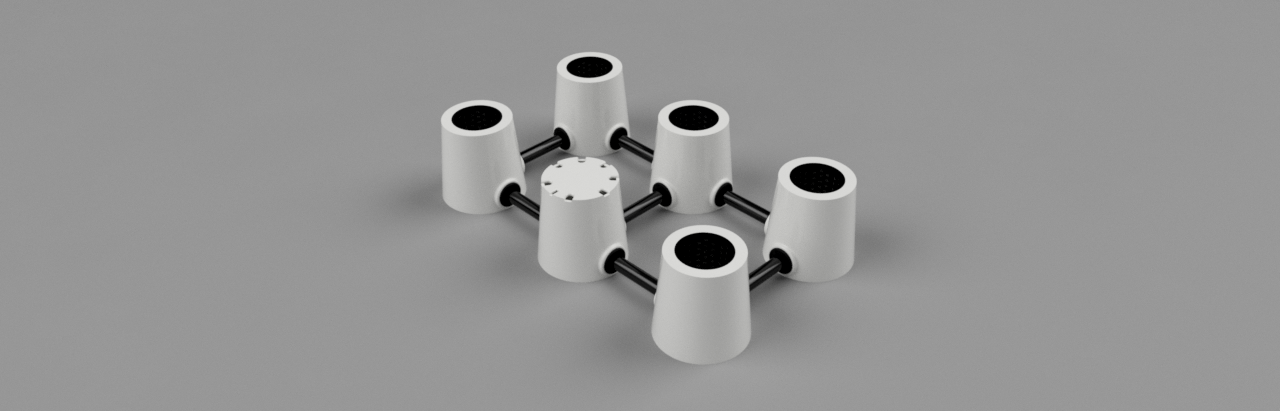 Miniatura 6 do modelo 3D Desktop Hydroponic System | Modular RDWC