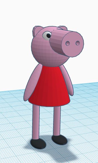peppa pig Figurine by A Cav | Download free STL model | Printables.com
