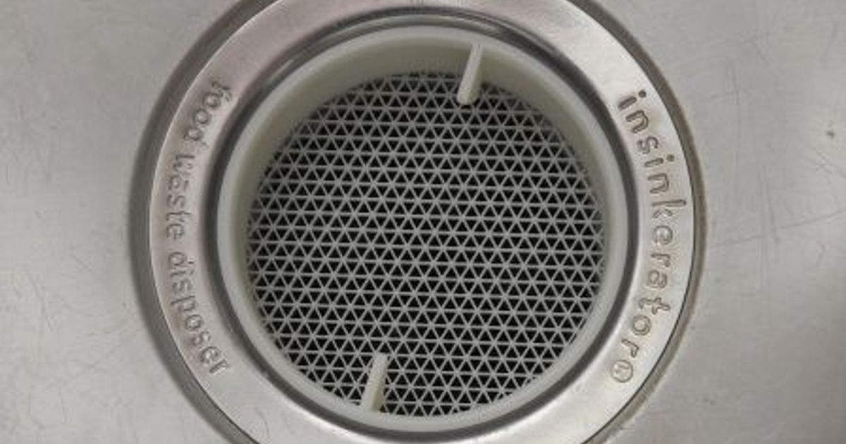 Sink Strainer For Garbage Disposal By SteveS42 Download Free STL   Dscn0559 