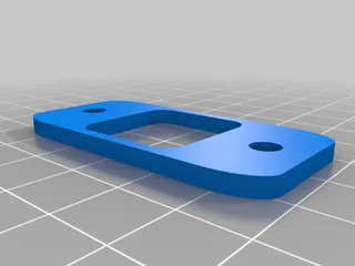 door strike plate spacer