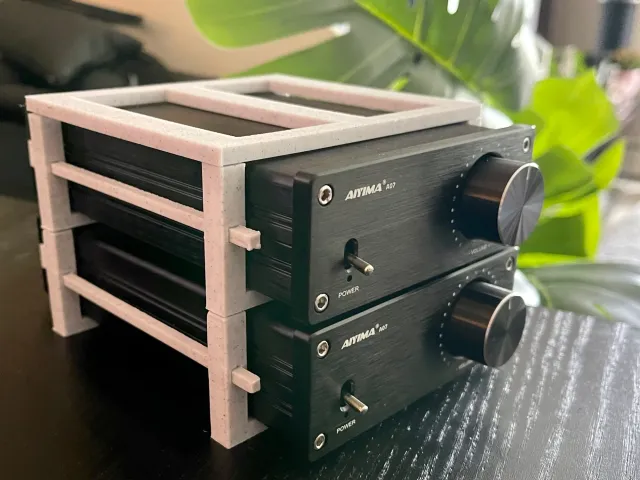 Modular D-Class Amp Rack