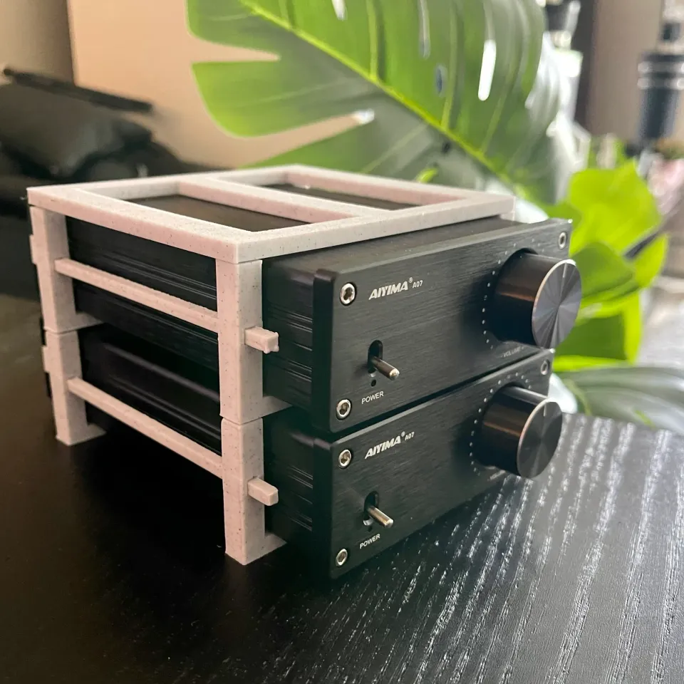 Modular D-Class Amp Rack by CanadianPenguin | Download free STL model ...