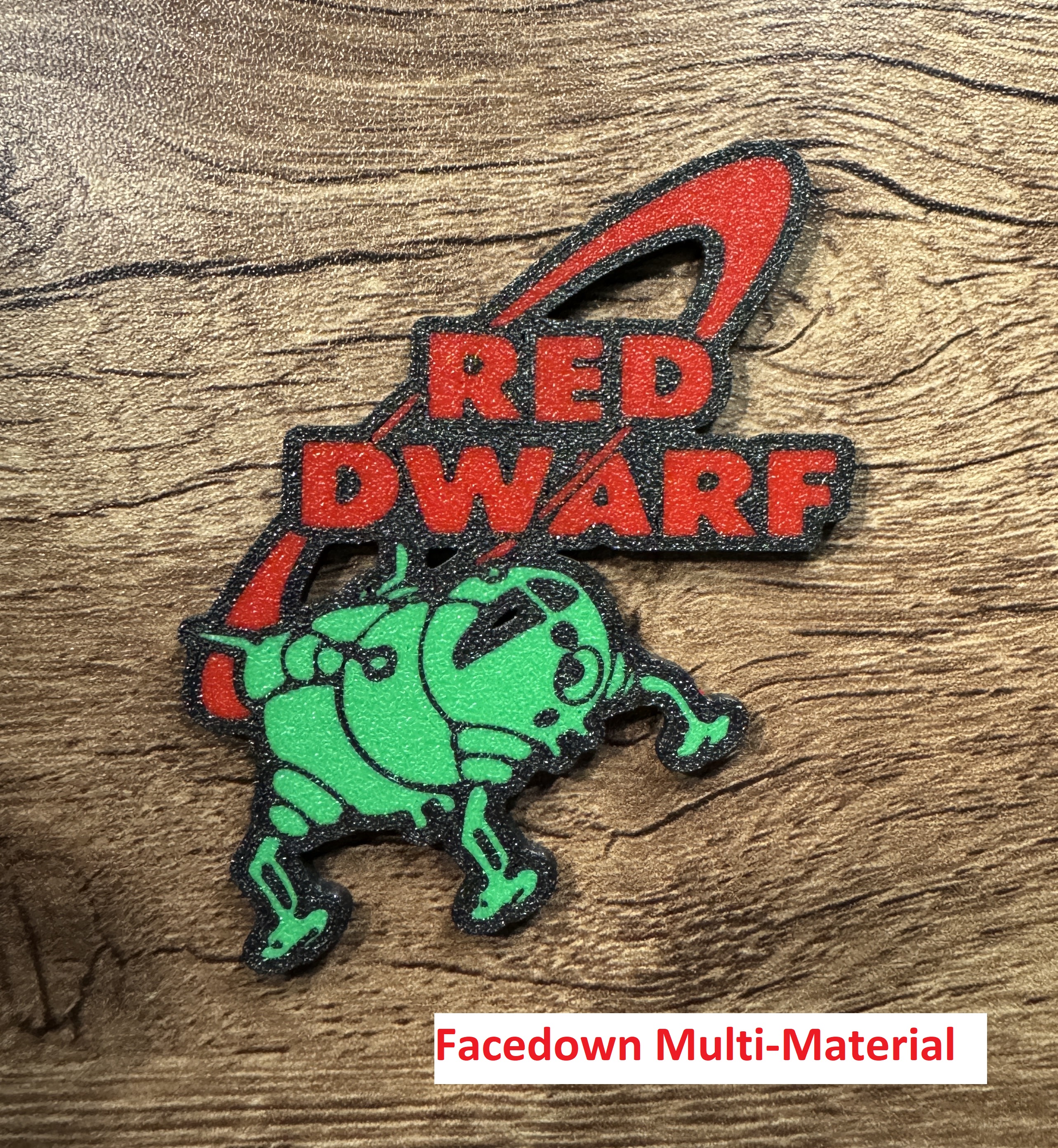 Red Dwarf Magnet (8x3mm magnet)