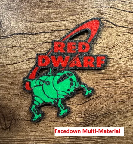 Red Dwarf Magnet (8x3mm magnet)