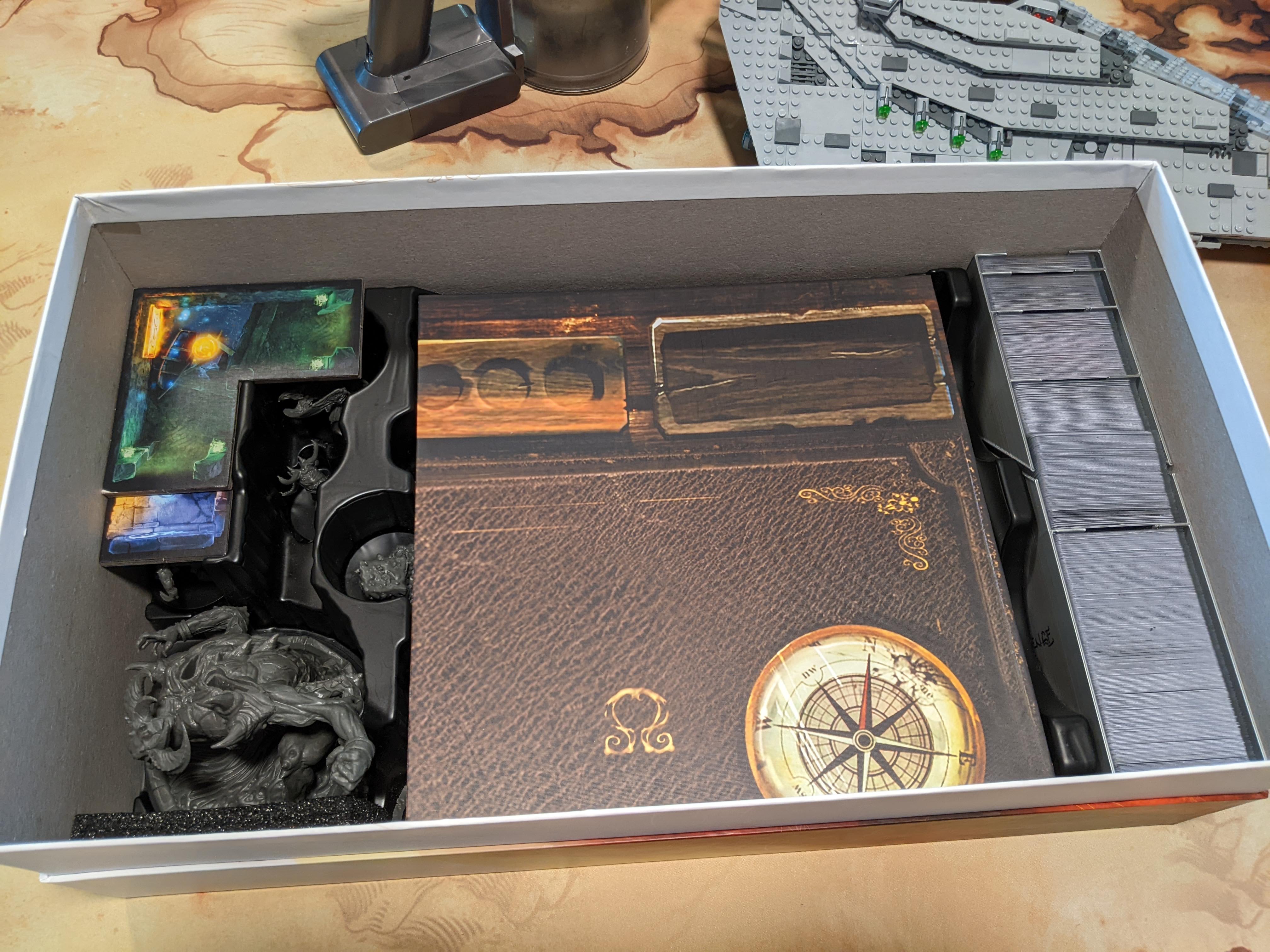 Night of the Ninja box insert/organizer - sleeved card holder by  gameyspirits, Download free STL model