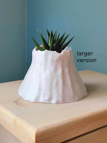 Erupting Volcano Planter