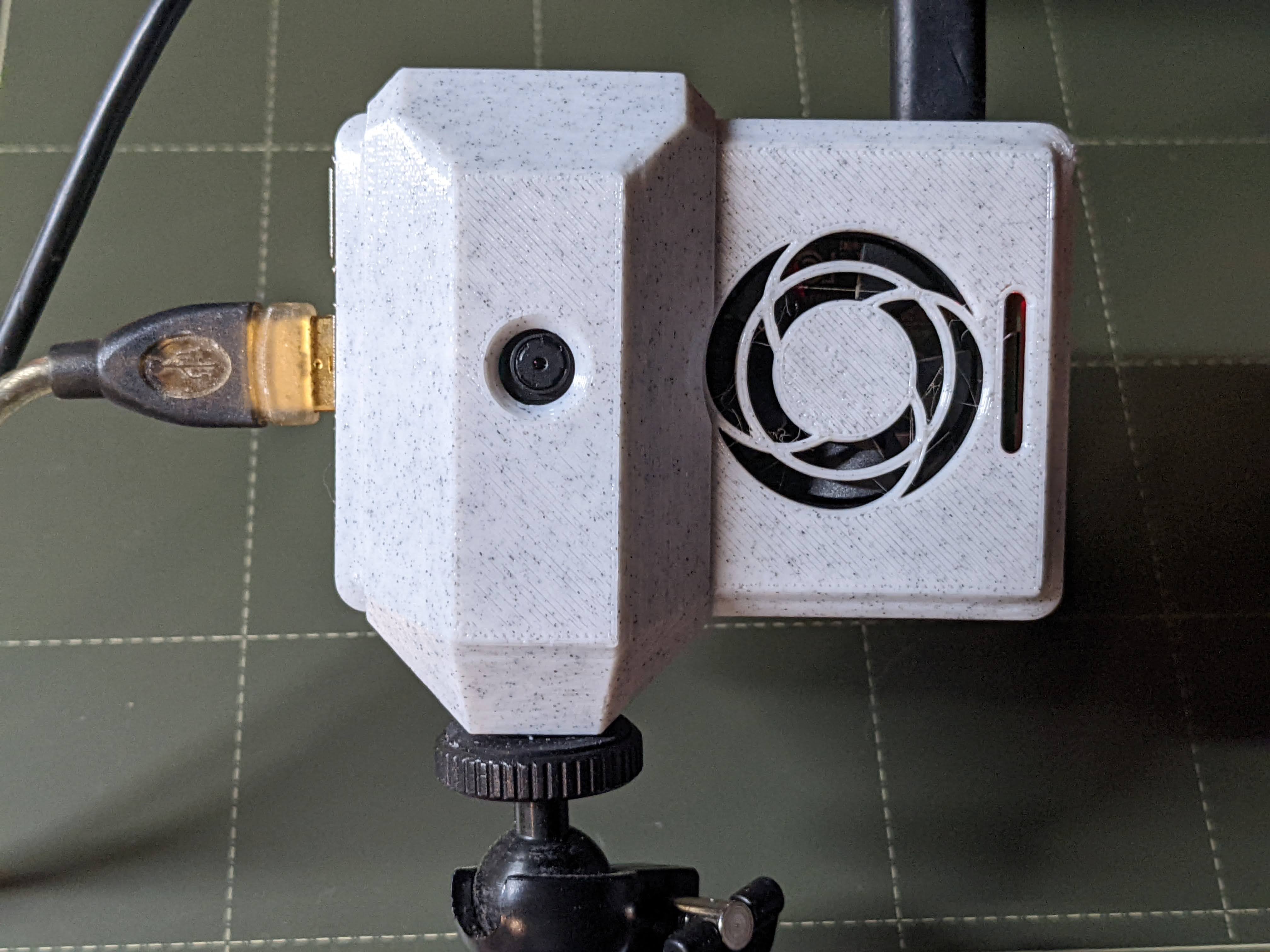 Raspberry Pi 4B Camera Case with Tripod Mount