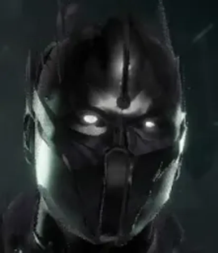 Noob Saibot Mask Face Shell 