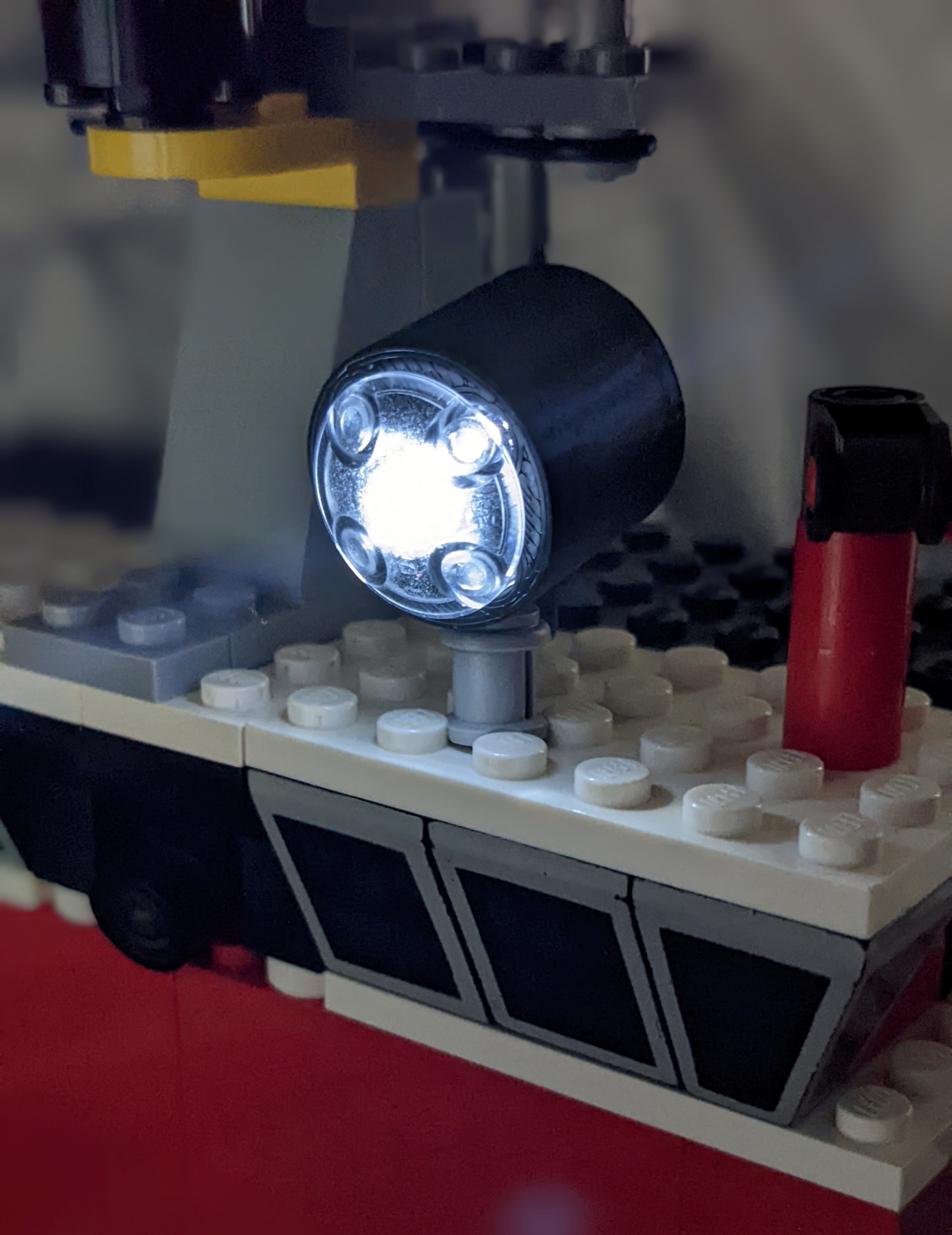 projecteur pour lampe Lego