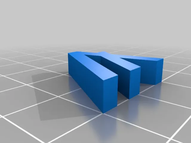 Algorand logo extrusion 20x20x5 mm