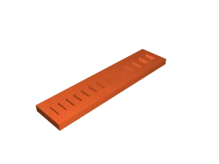 gap precision test 0.15 - 0.8 mm for printer and slicer tuning by