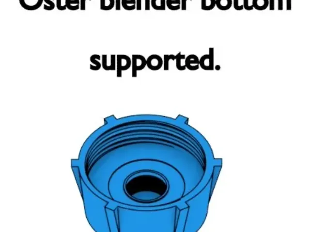 Oster Blender Bottom supported