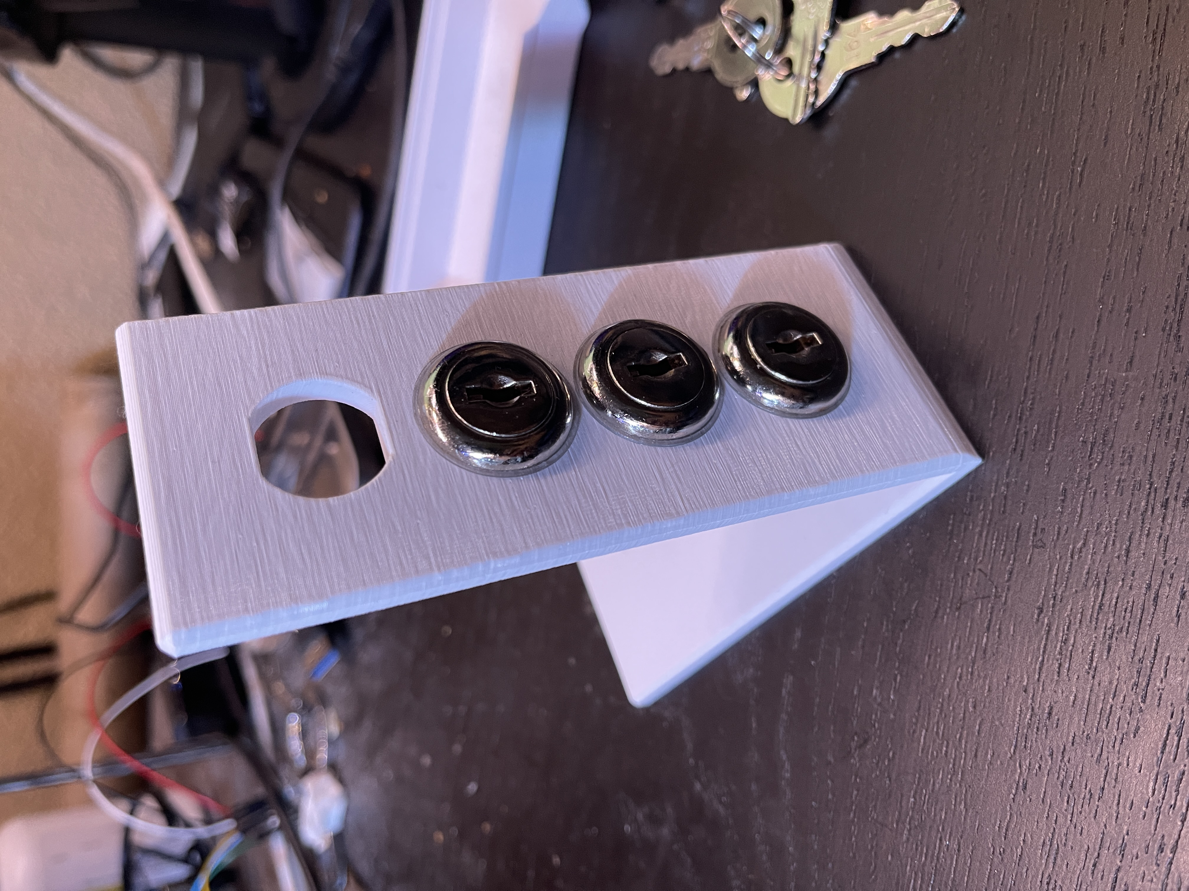 Lockpicking Stand for Cabinet Locks