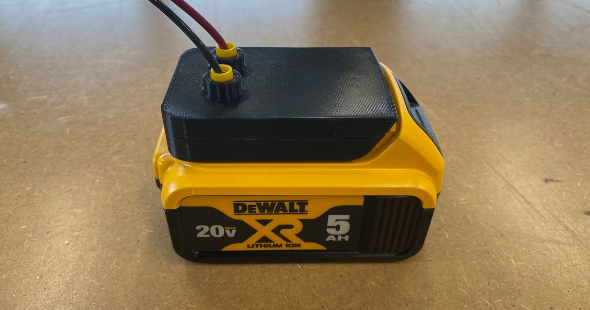 Dewalt 20v battery adapter kit hot sale