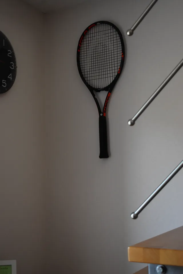 Tennis racket wall mount by Florian | Download free STL model ...
