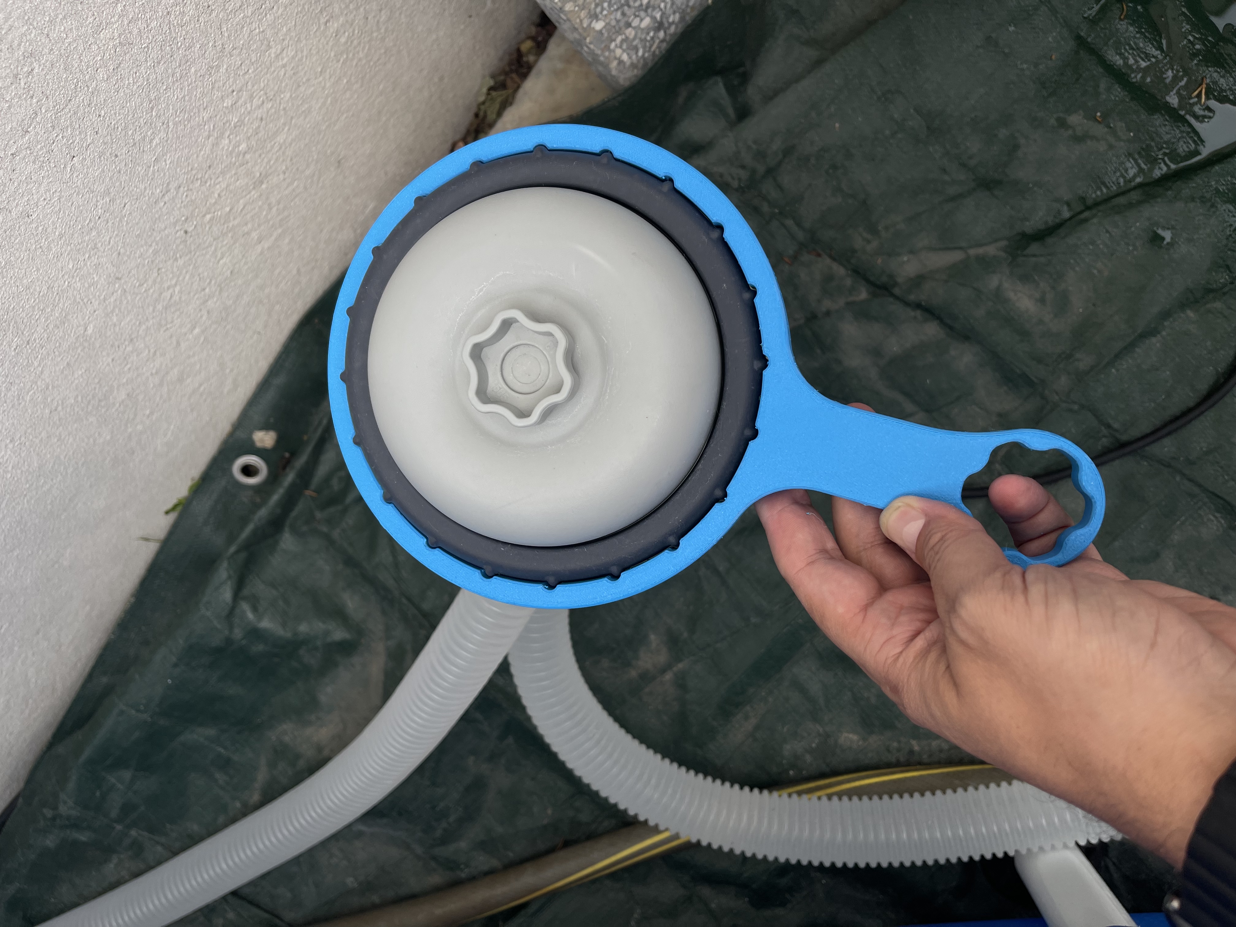 Intex pump opener