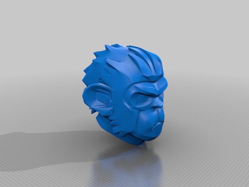 POGO Monkey Mask GTA V Remix by Jace1969 Download free STL model